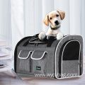 Large Capacity Portable Soft Mesh Dog Transport Box